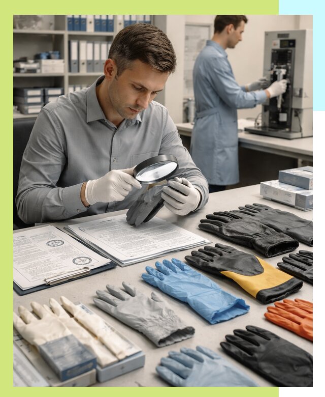 Сертификация перчаток и средств защиты продукции в Заинске