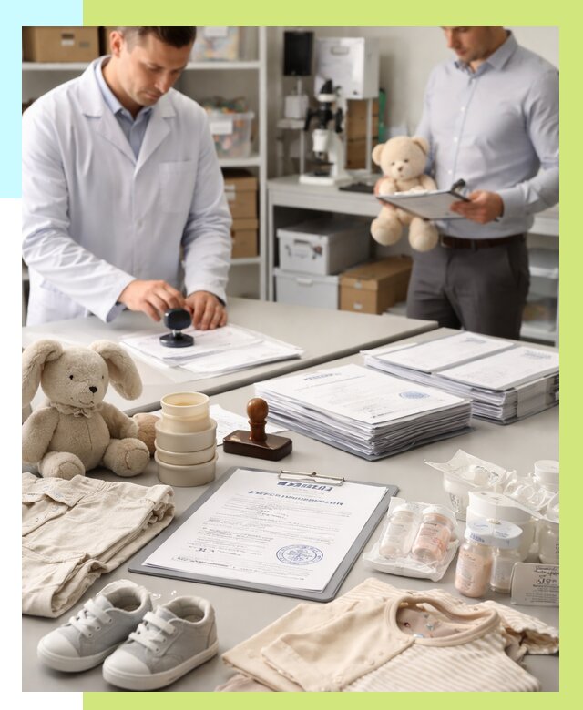 Сертификация детских товаров в Заинске от 15254 р. | Алешин-Знс