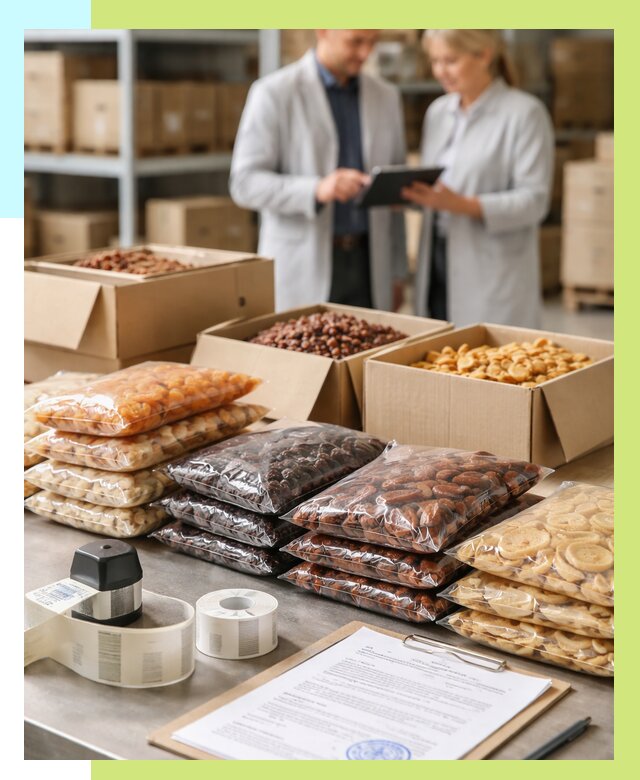 Сертификация сухофруктов в Заинске от 12203 р. | Алешин-Знс под ключ