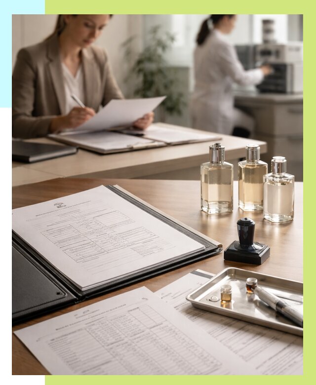 Сертификация парфюмерии в Заинске от 15254 р. | Алешин-Знс