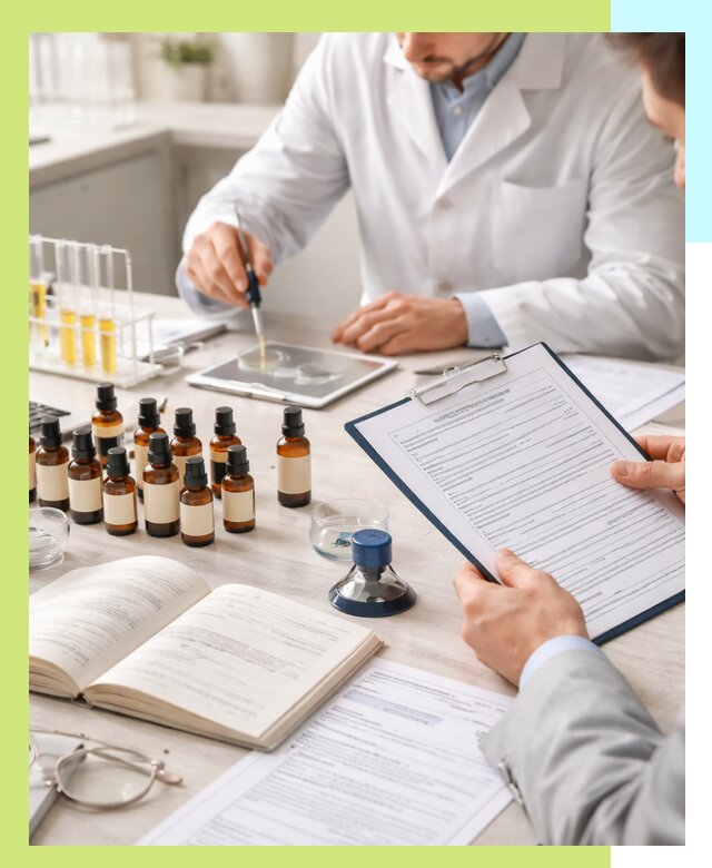 Сертификация эфирных масел и документация качества в Заинске