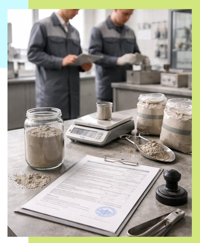 Сертификация цемента в Заинске от 20338 р. | Алешин-Знс