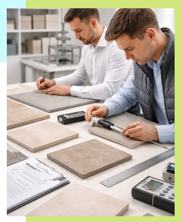 Сертификация плитки в Заинске от 25423 р. | Алешин-Знс гарантия