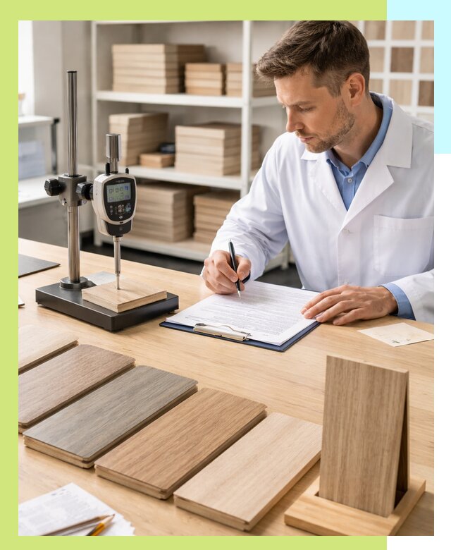 Сертификация ламината с испытаниями и оформлением документов в Заинске
