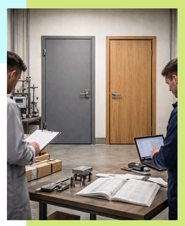 Сертификация дверей в Заинске от 8135 р. под ключ | Алешин-Знс