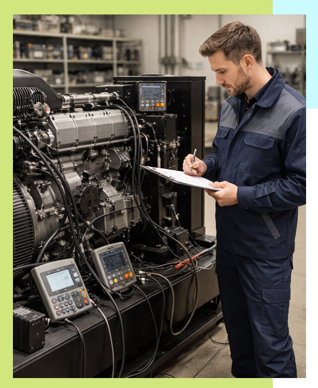 Сертификация дизельных генераторов и их оборудования в Заинске