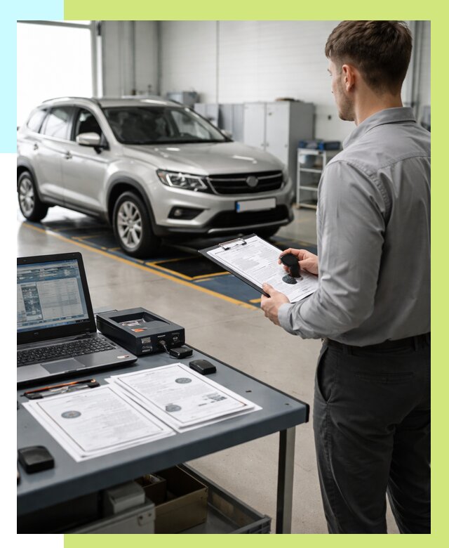 Сертификация транспортных средств в Заинске от 12203 р. | Алешин-Знс