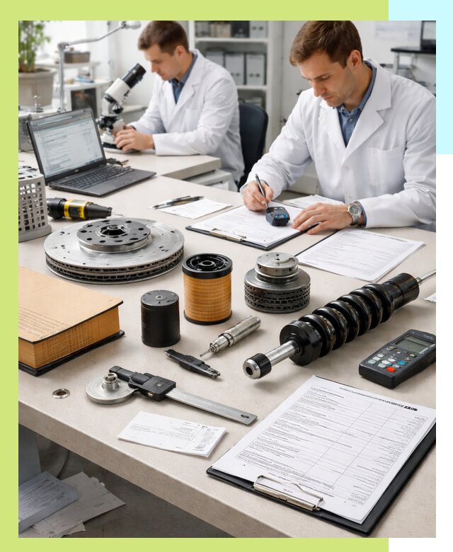 Сертификация автозапчастей и комплектующих в Заинске по ГОСТ