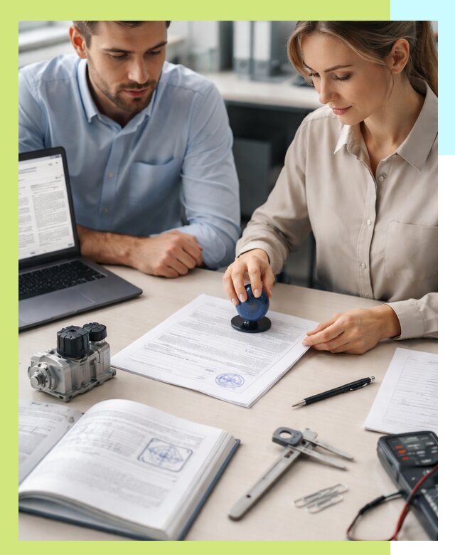 Выдача паспорта изделия и техническая экспертиза продукции в Заинске