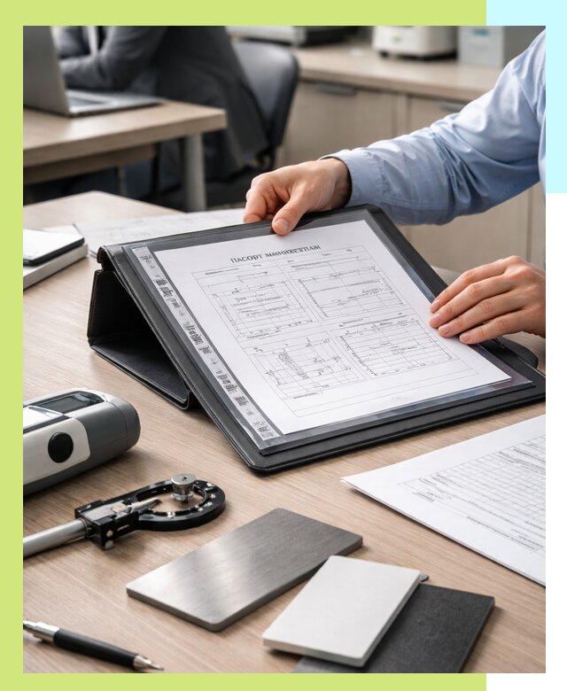 Оформление паспорта материала для продукции в Заинске