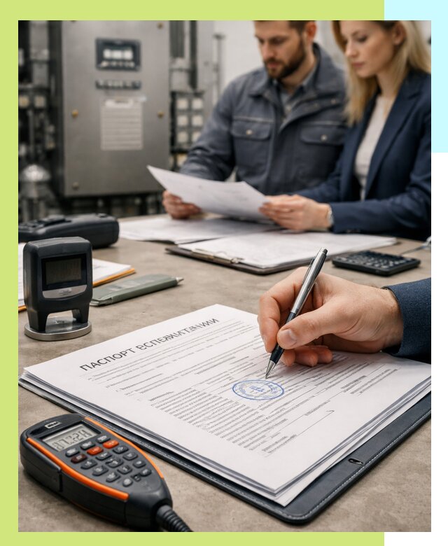 Оформление паспорта эксплуатации оборудования в Заинске