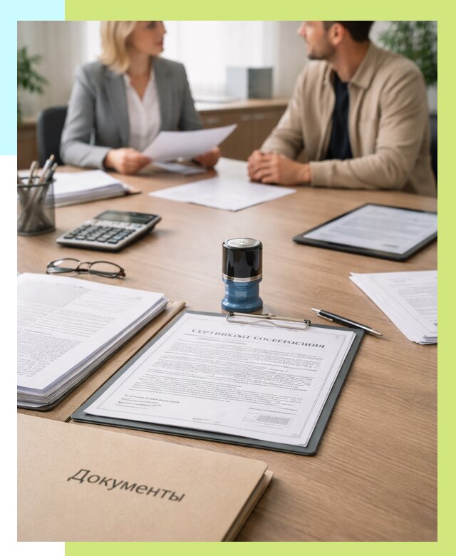 Сертификат соответствия на продукцию в Заинске от 15254 р.|Алешин-Знс