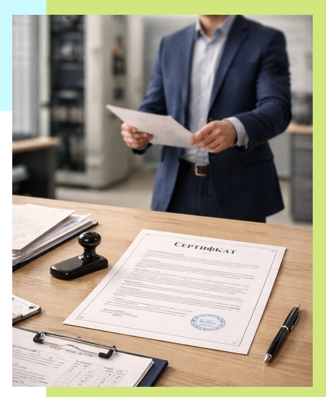 Сертификат на оборудование в Заинске от 15254 р. | Алешин-Знс