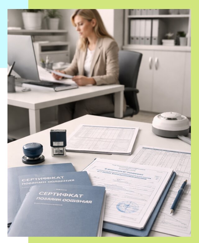 Сертификаты пожарной безопасности в Заинске от 15254 р. | Алешин-Знс