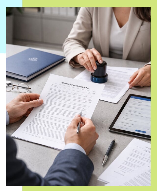 Декларация ГОСТ Р в Заинске от 8644 р оформить в Алешин-Знс