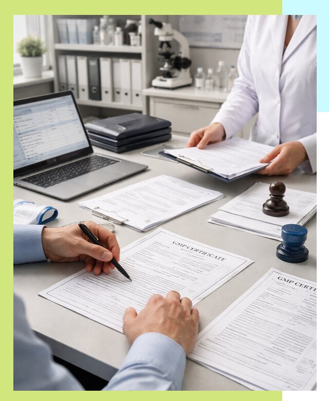 Оформление сертификата GMP в Заинске для фармпроизводства