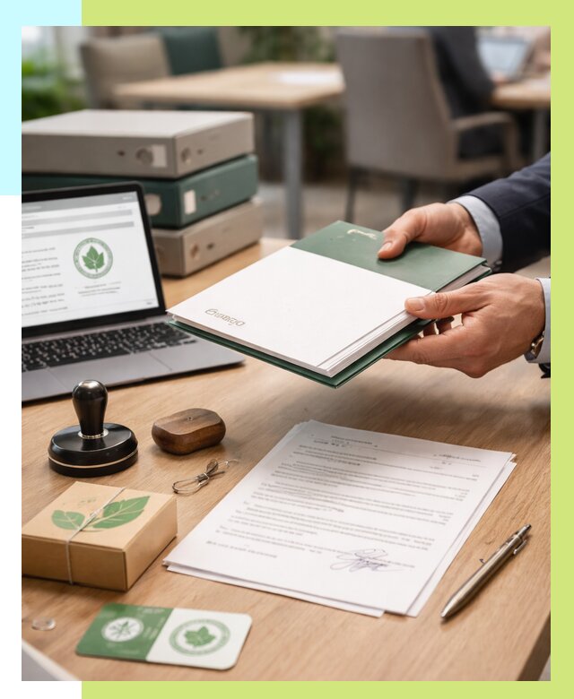 Сертификат ISO 14001 в Заинске от 35592 р. Заказать у Алешин-Знс