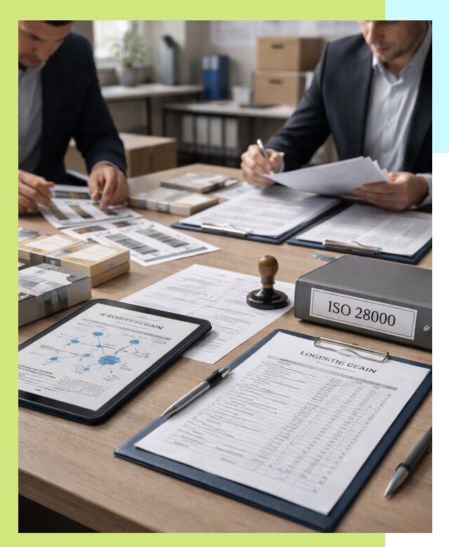 Получение сертификата ISO 28000 по безопасности цепи поставок в Заинске