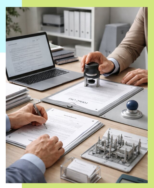 Сертификат ISO 29001 в Заинске под ключ от 76268 р. | Алешин-Знс