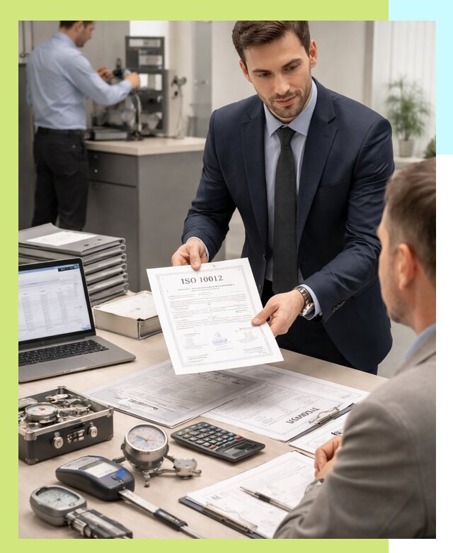 Выдача сертификата ISO 10012 по требованиям метрологии в Заинске
