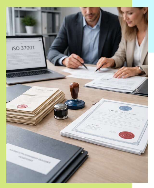 Получение сертификата ISO 37001 по системе борьбы с коррупцией в Заинске