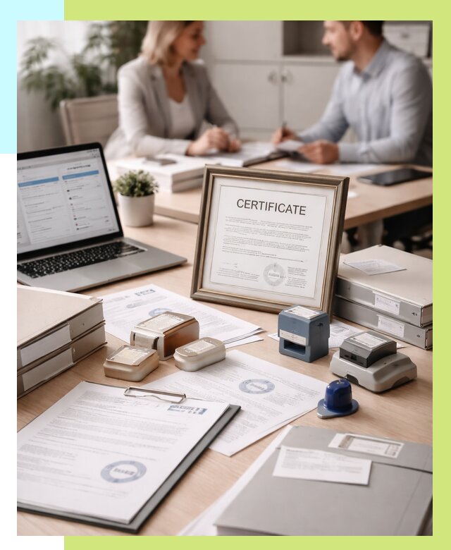 Сертификация компании в Заинске от 45761 р. | Алешин-Знс — заказ